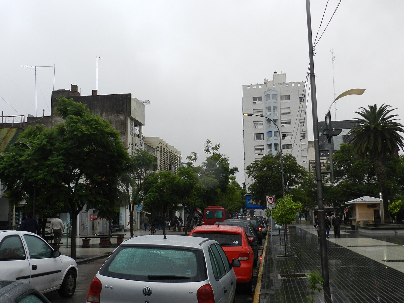 Street in La Rioja city