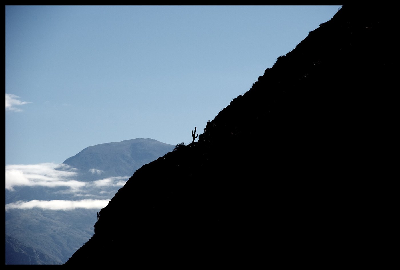 View of a Calchaquí valley in Salta