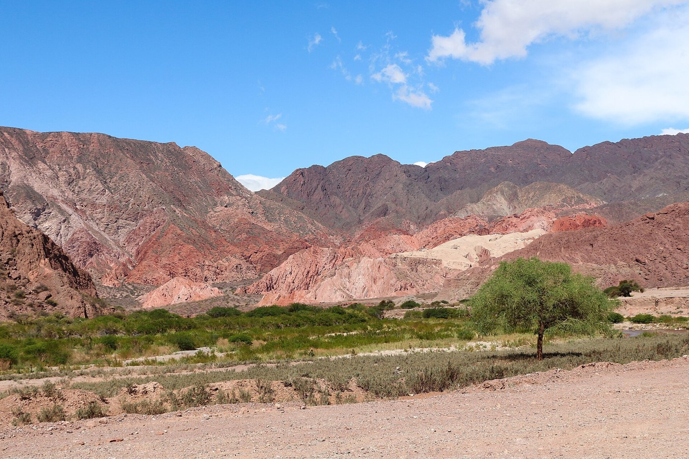 Landscape of the Quebrada de las Conchas