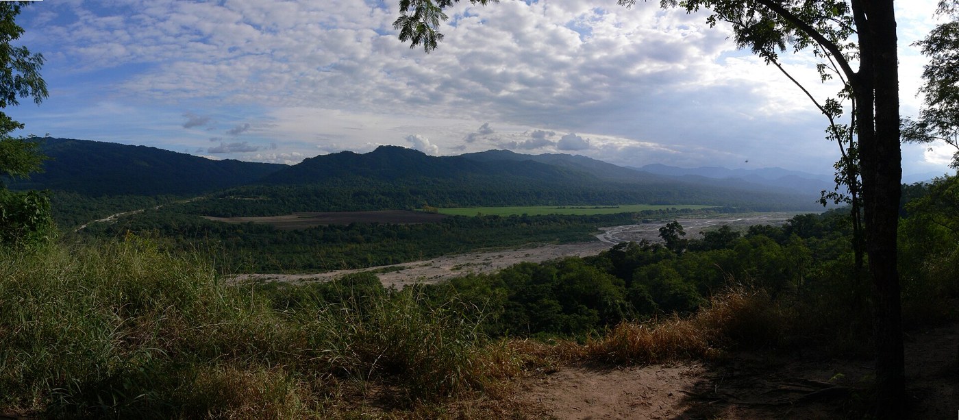 View toward the San Lorenzo River in Calilegua National Park