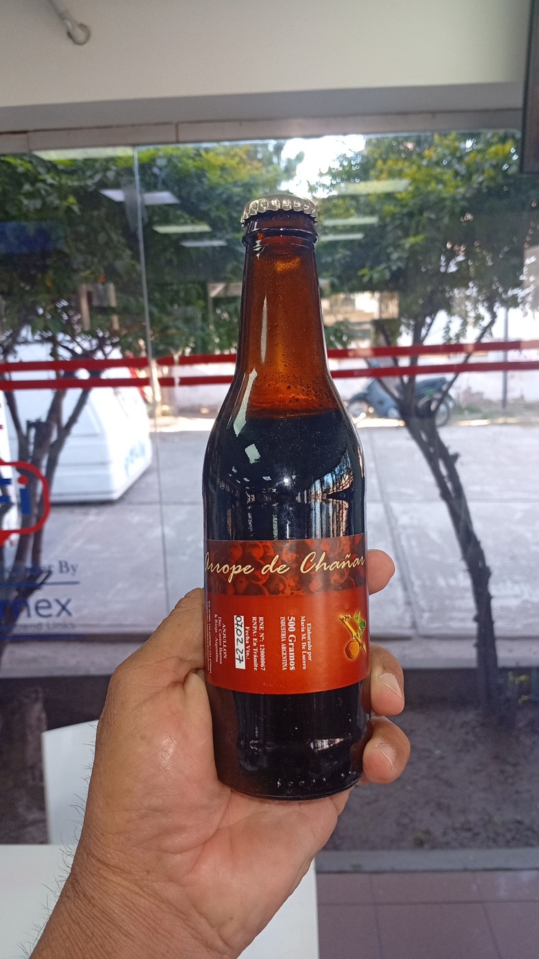 Bottle of chañar arrope